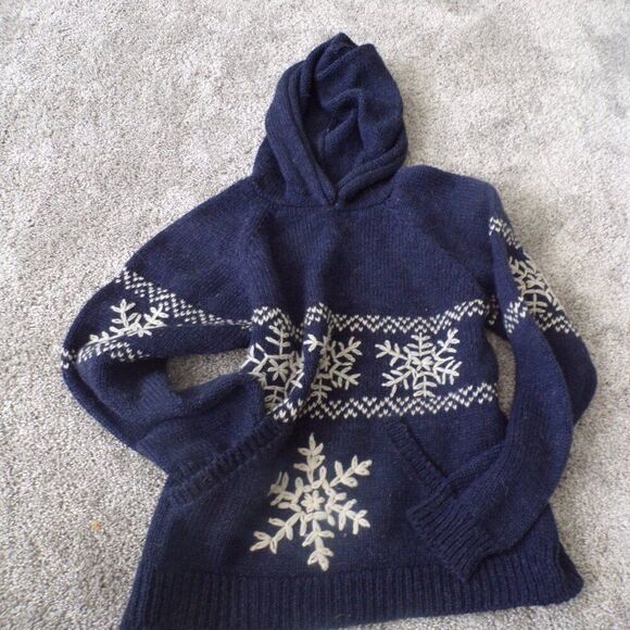 ASO DAWSONS CREEK Peruvian Trading Co merino wool sweater xs - Picture 2 of 7
